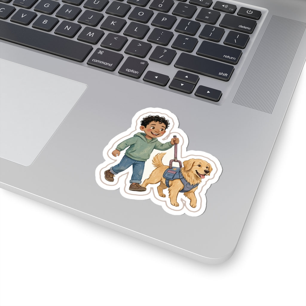 Service Dog Kiss-Cut Sticker