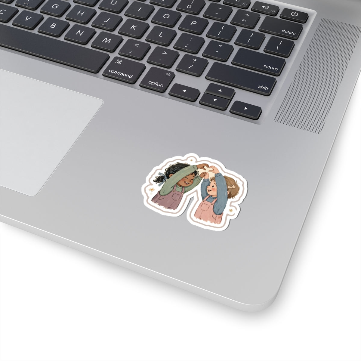 Heart Hands Kiss-Cut Sticker