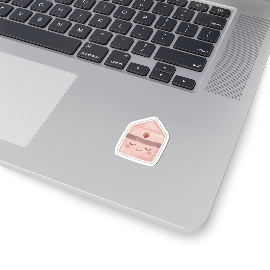 Strawberry Milk Kiss-Cut Sticker