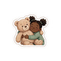 Bear Hug Kiss-Cut Sticker