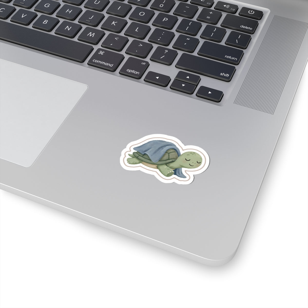 Turtle Blanket Kiss-Cut Sticker