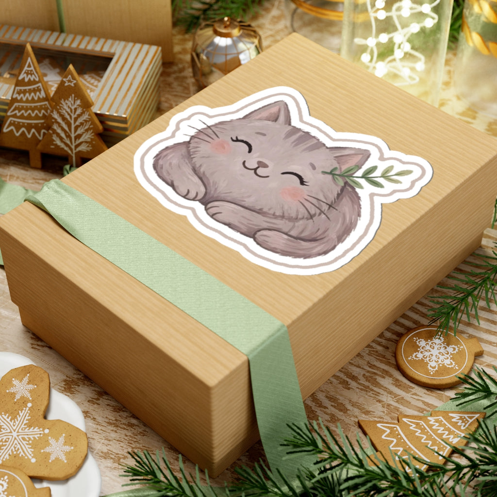 Cat Kiss-Cut Sticker