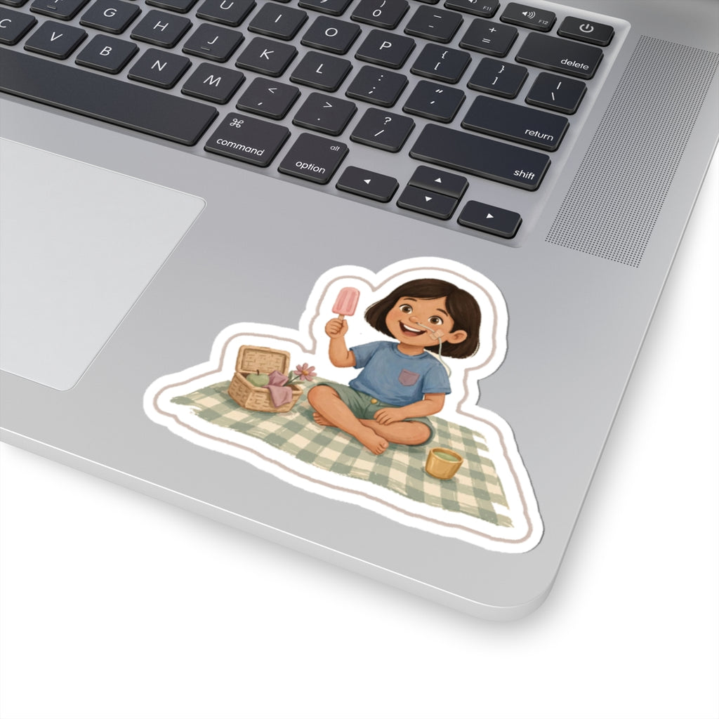 NG Picnic Kiss-Cut Sticker