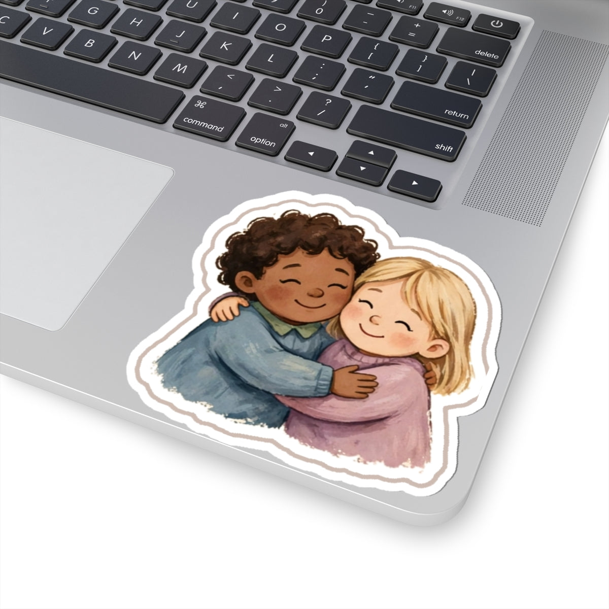 Hug Kiss-Cut Sticker