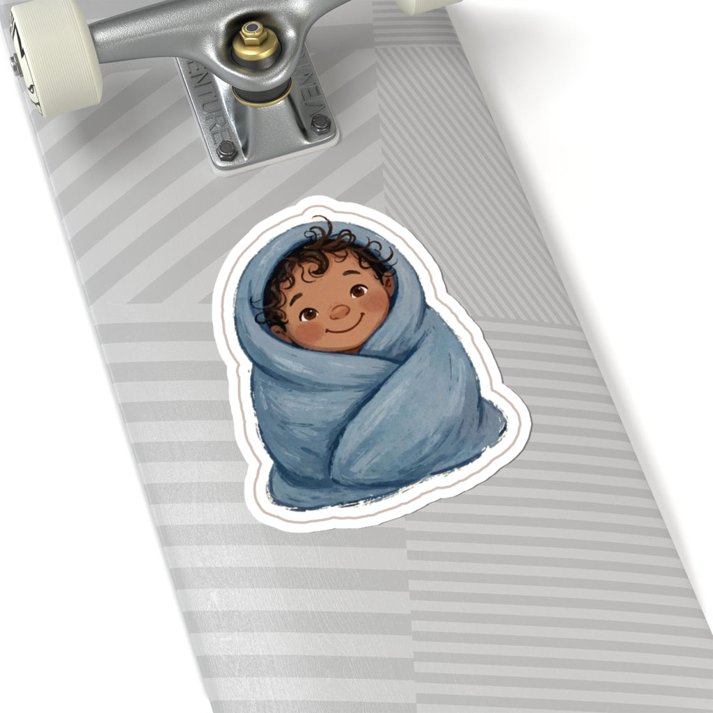 Blanket Burrito Kiss-Cut Sticker