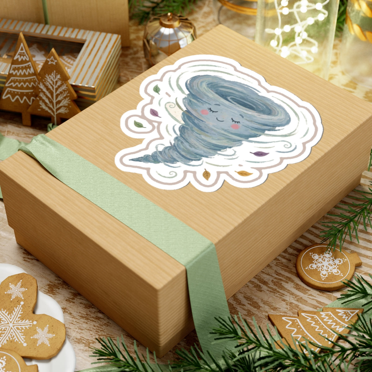 Tornado Kiss-Cut Sticker