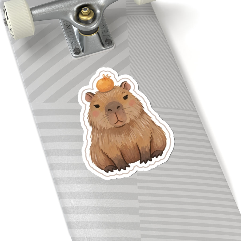 Capybara Kiss-Cut Sticker