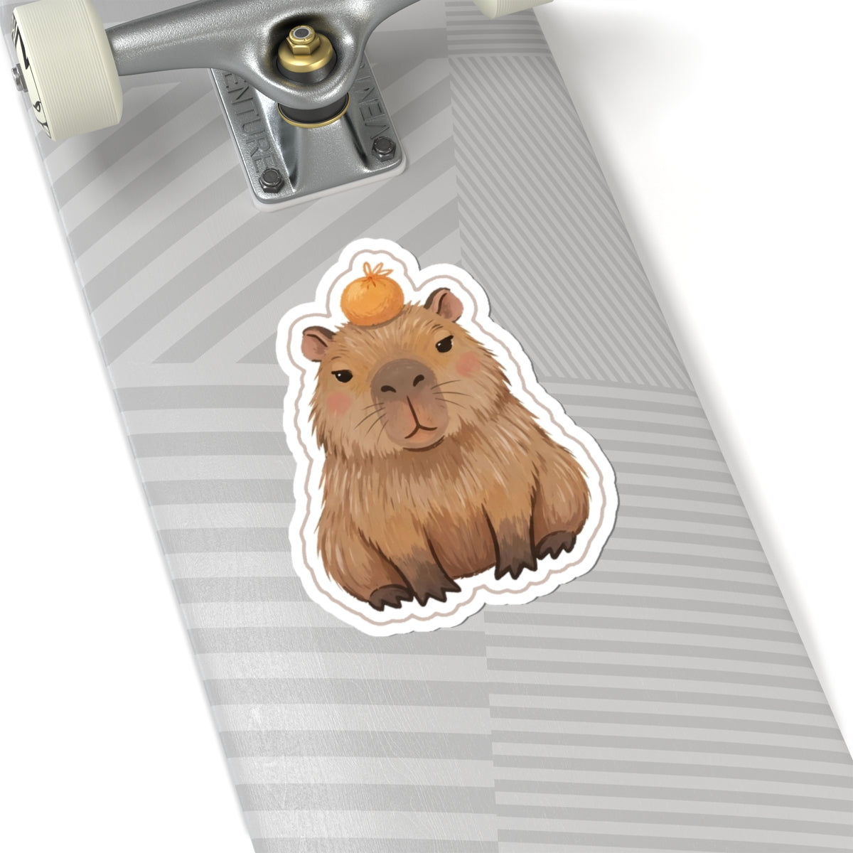 Capybara Kiss-Cut Sticker