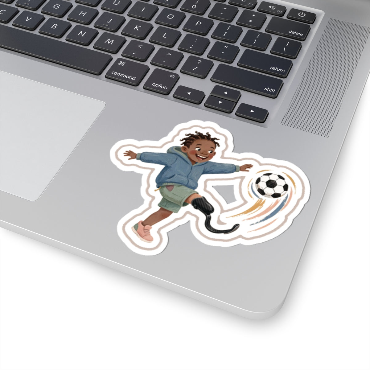 Prosthetic Soccer Kiss-Cut Sticker